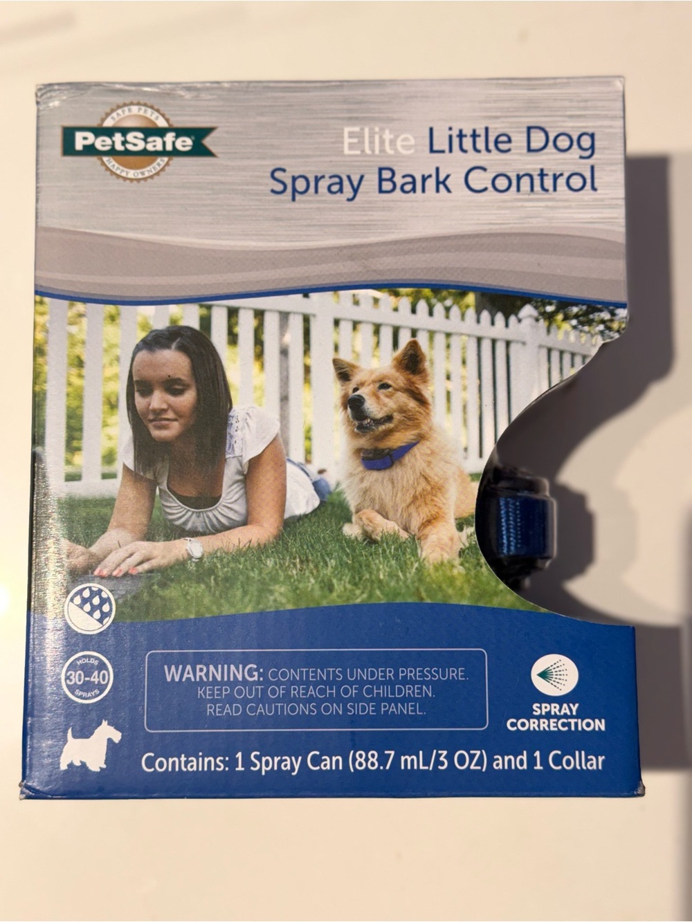 NWT - PetSafe Elite Little Dog Spray Bark Control Collar - Citronella